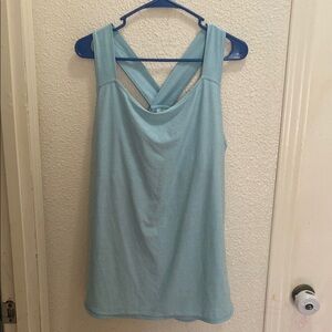 Duluth Trading Co Sky Blue Women's Tank Top